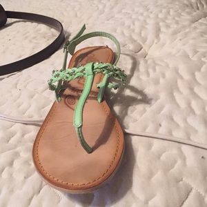 Naught Monkey Mint Sandals